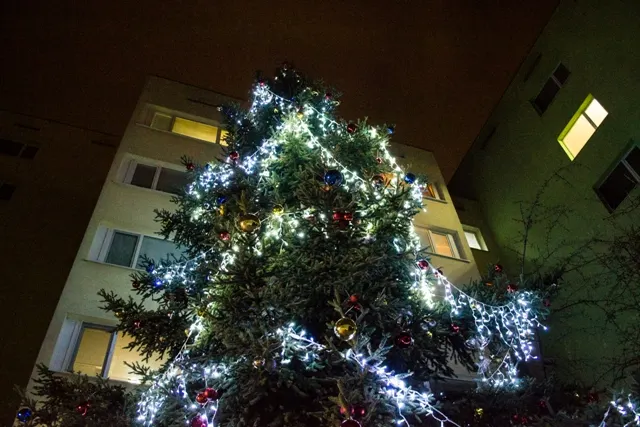 Christmas mood in Studentski grad