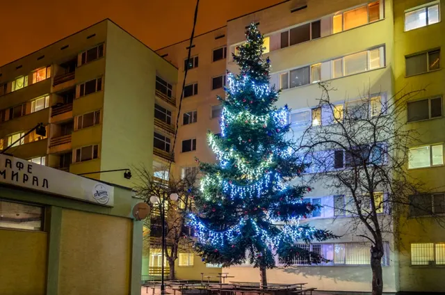 Christmas mood in Studentski grad