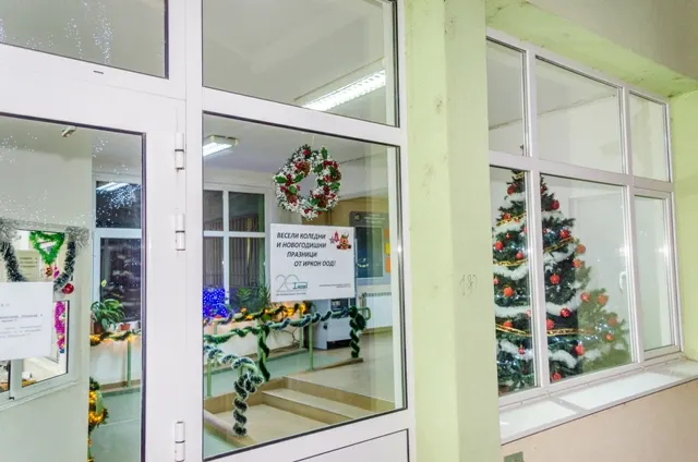 Christmas mood in Studentski grad