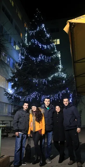 Christmas mood in Studentski grad