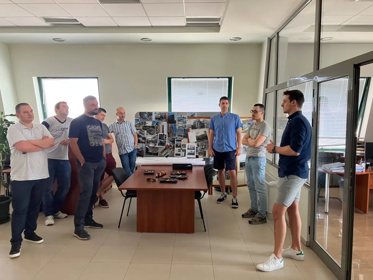 Our young colleague is already graduated Engineer