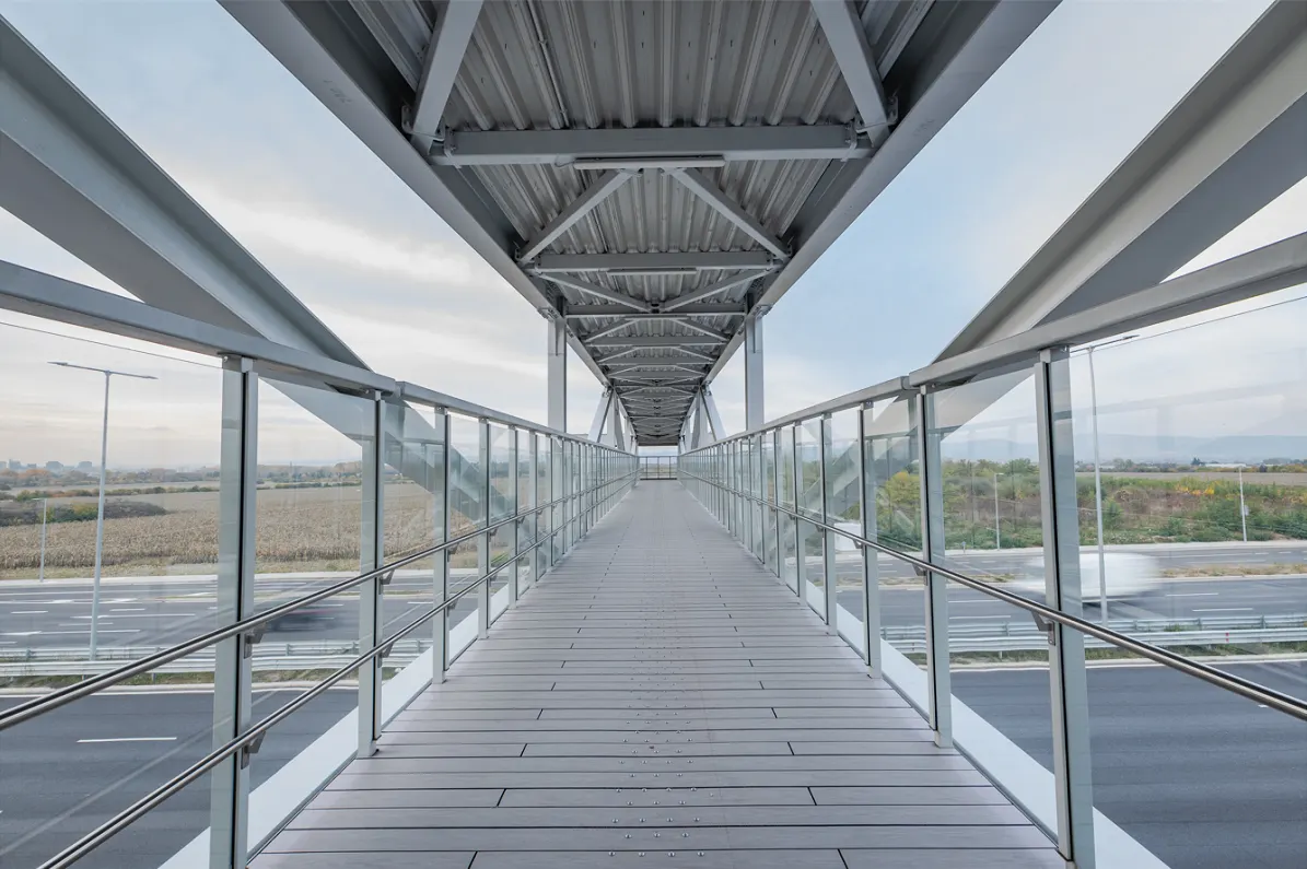 The pedestrian bridges over the Sofia Ring Road are in operation