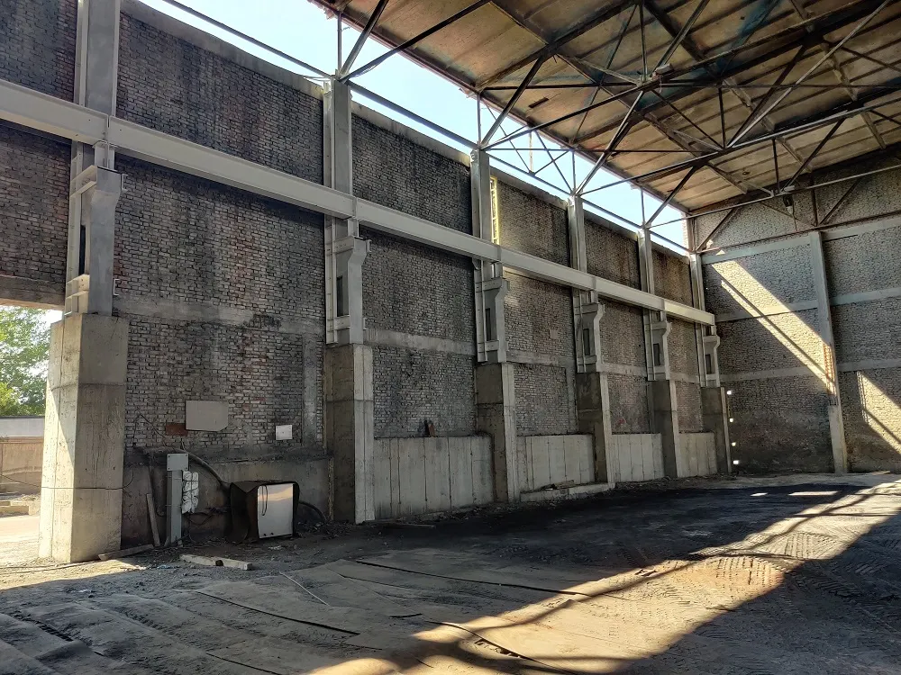 The reconstruction of the Warehouse for Lead Raw Materials of KCM is nearing its end