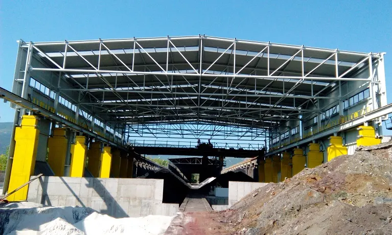 The second stage of the reconstruction of KCM AD Plovdiv warehouse for lead raw materials was started