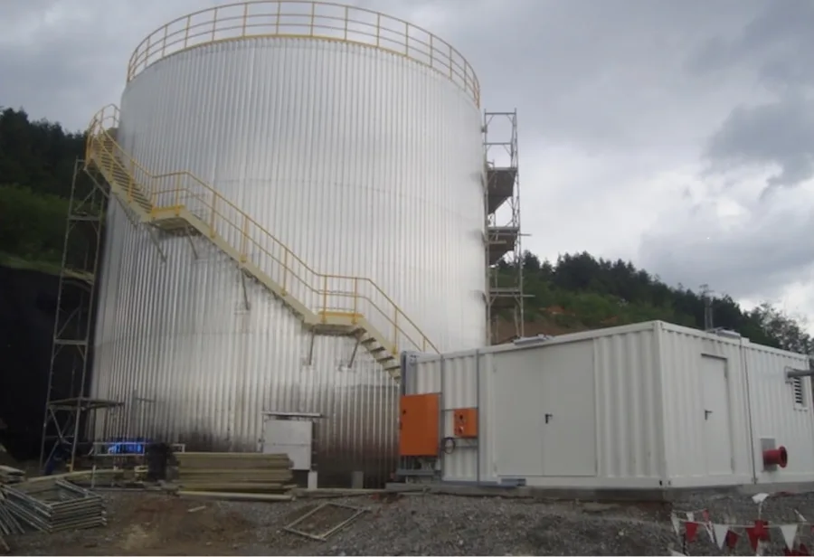 Fire-Fighting Water Tank — Chelopech Mining