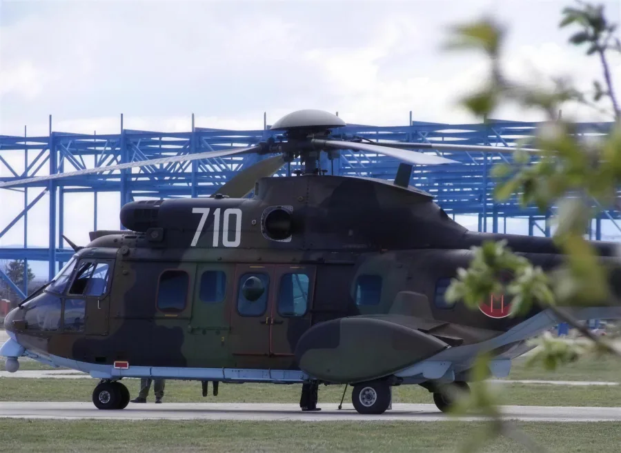 Hangar for Cougar Helicopters, Krumovo