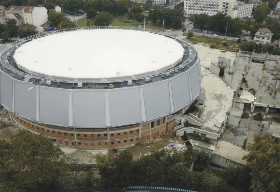 Roof Structure of Bulstrad Arena, Ruse